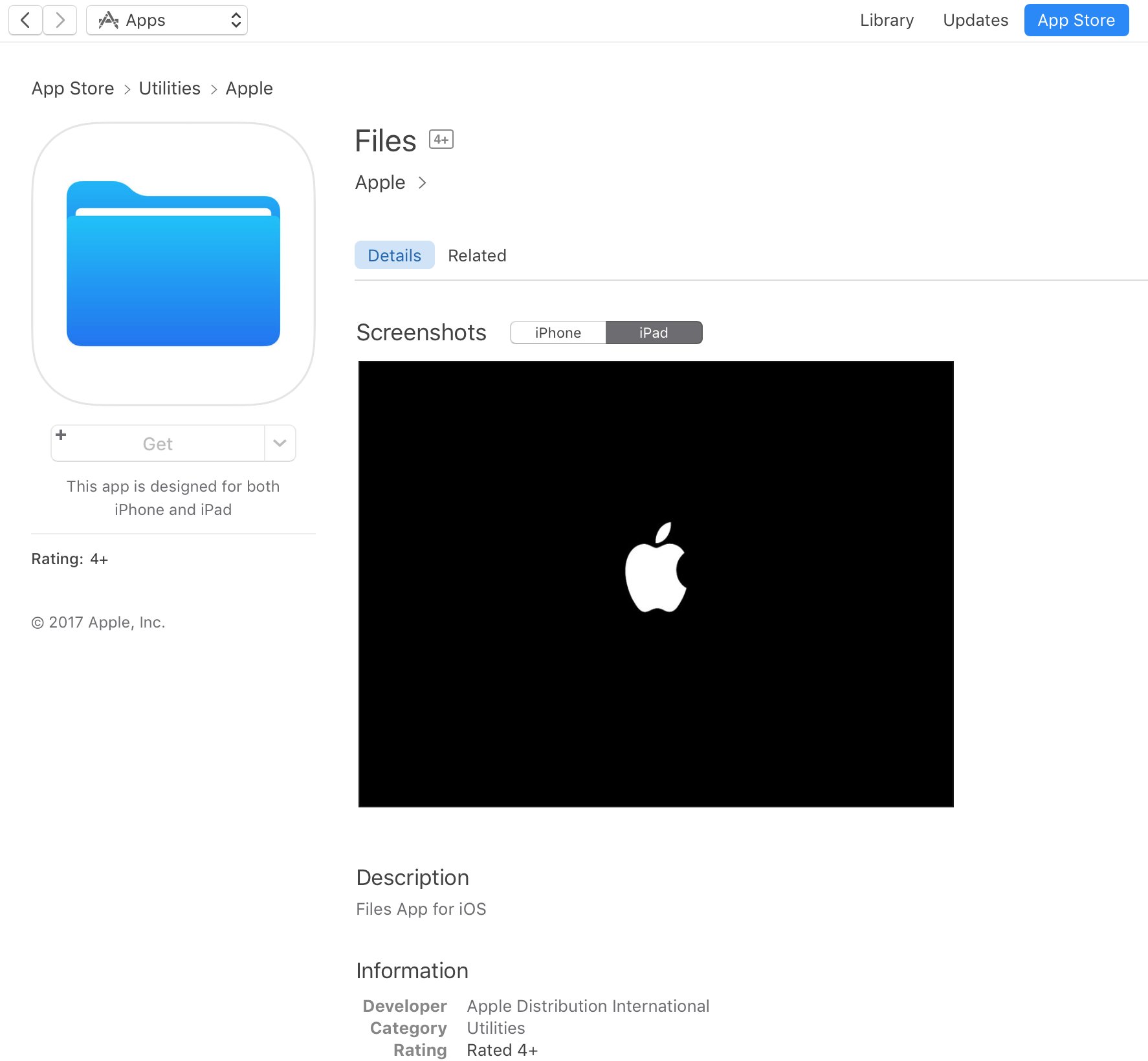 WWDC öncesi App Store’da Files uygulaması görüldü