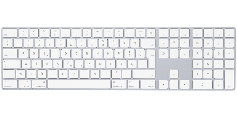 Sayısal Tuş Takımlı Magic Keyboard satışa sunuldu