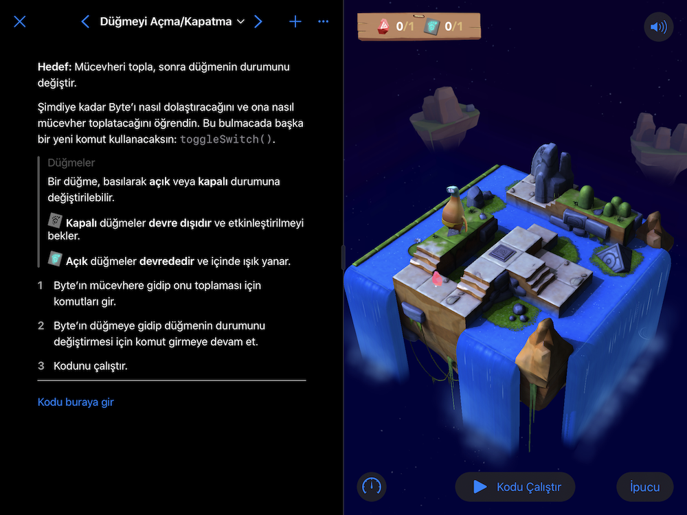 iPadOS için Swift Playgrounds güncellendi
