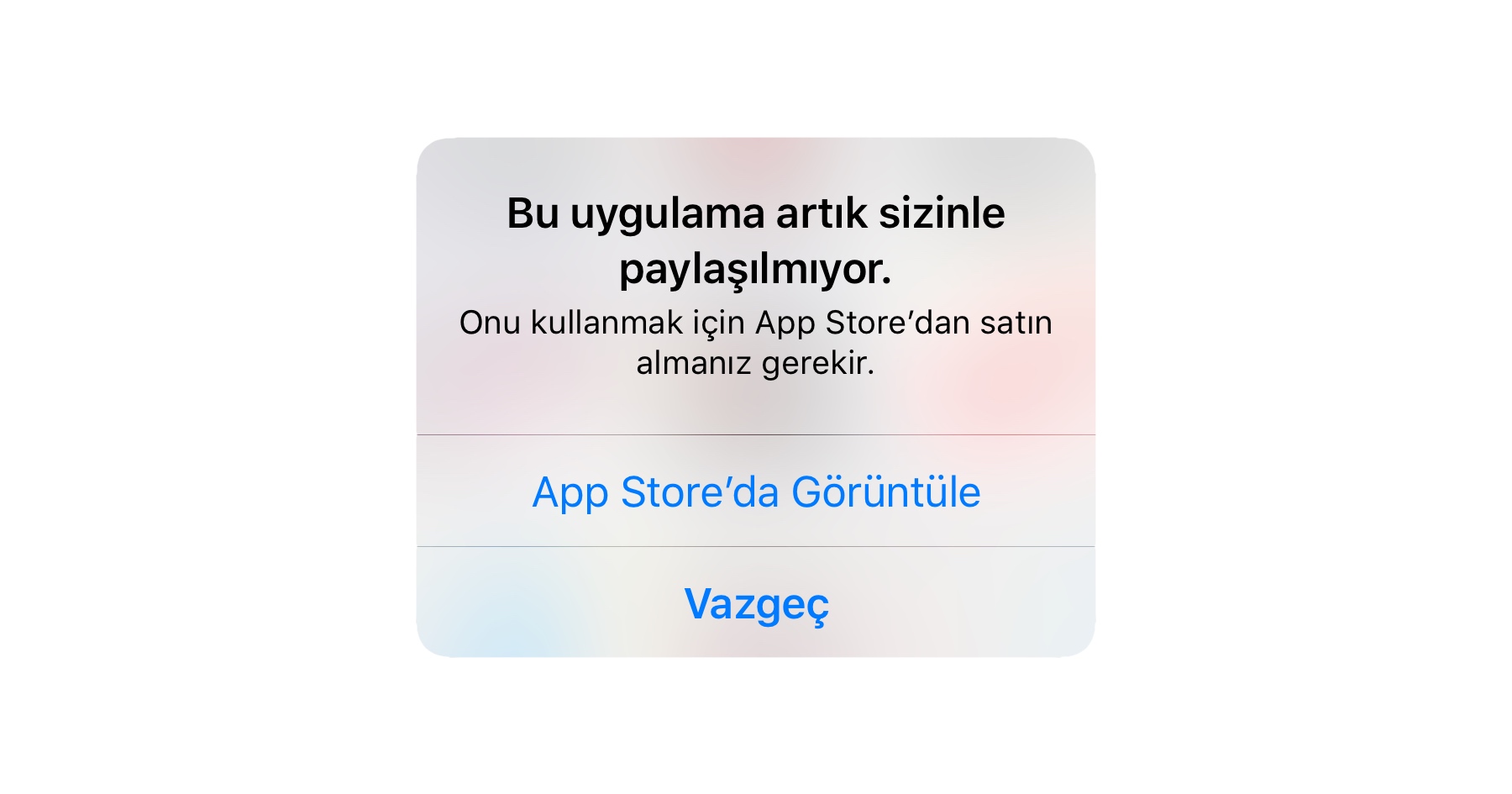 ”Bu uygulama artık sizinle paylaşılmıyor” hatası veri kaybı yaşamadan nasıl düzeltilir?